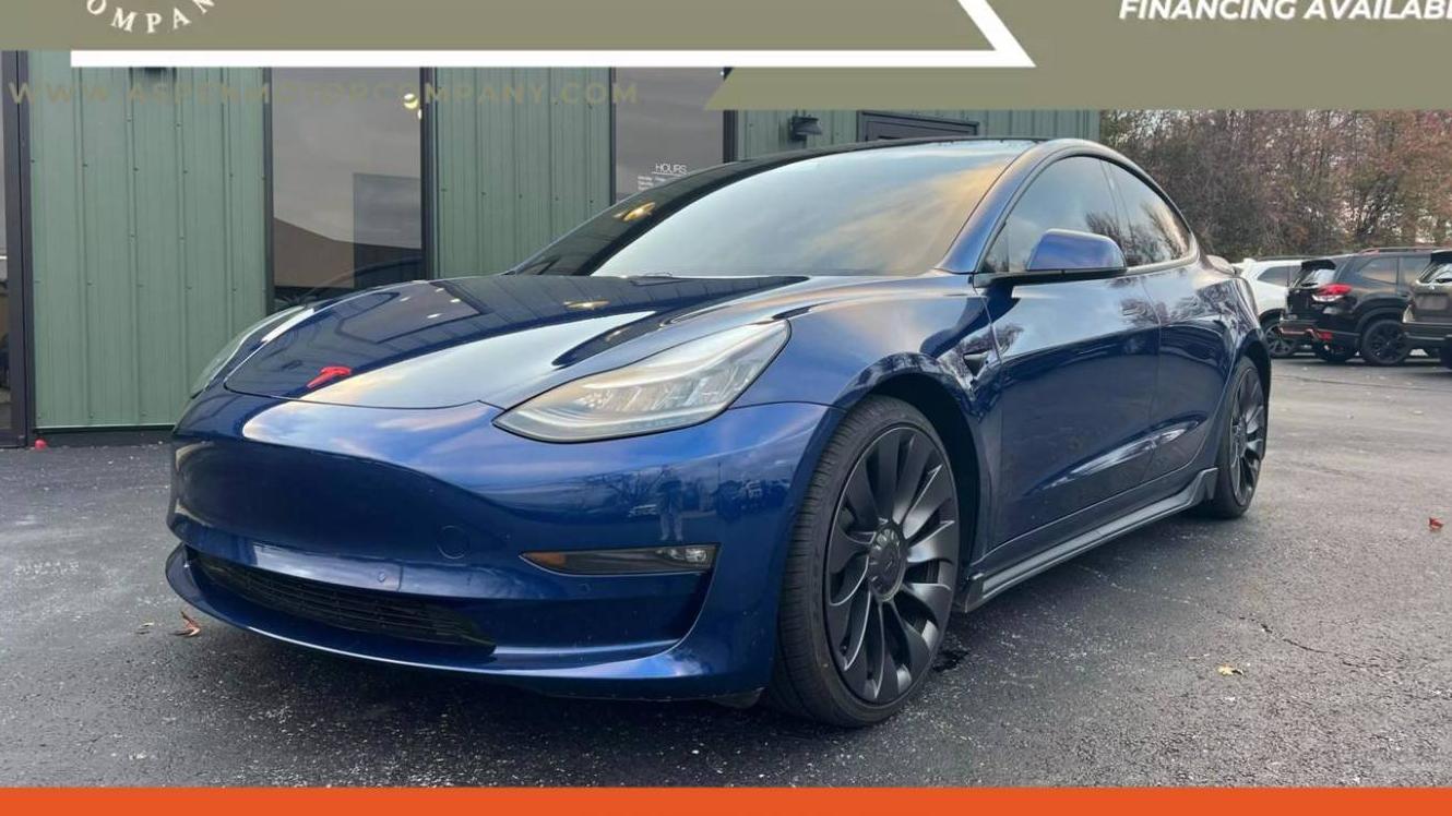 TESLA MODEL 3 2021 5YJ3E1EC1MF856437 image